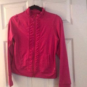 Danskin now kid size large 10–12 pink jacket
